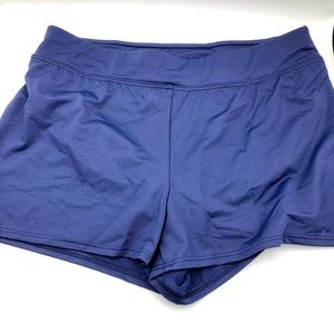 Dark Blue Swim Shorts-Lands’ End- 3” inseam